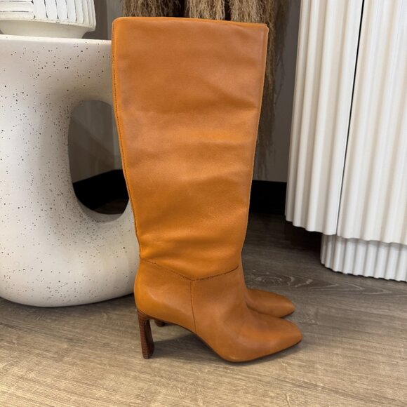 Vince Camuto Hersha Knee High Boot Cognac - Picture 4 of 12